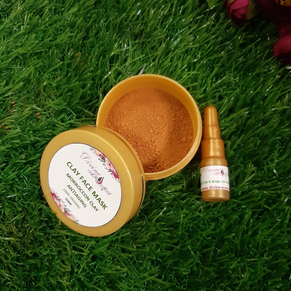 Moroccon Clay ANTI AGING Face Mask